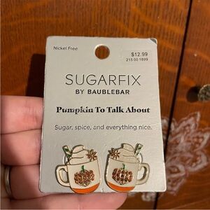 Sugarfix Pumpkin Earrings